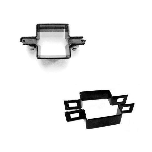 Kit Reja Perimetral 183x250cm + 2 Postes (Negro)