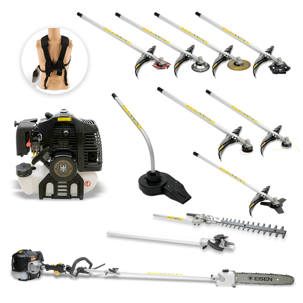 12 en 1 Multi-función 62cc - 3.4hp - Soplador - Eisen