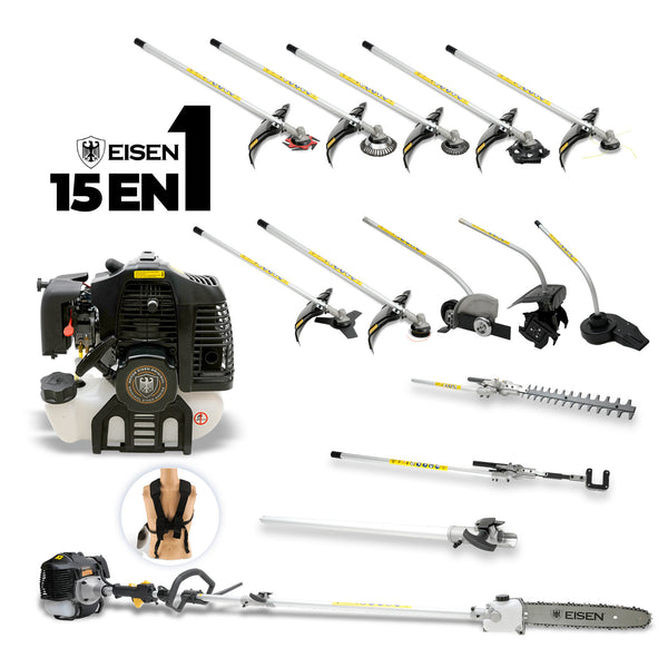 15 en 1 Máquina Multi-función 62cc - 3,4hp - Eisen