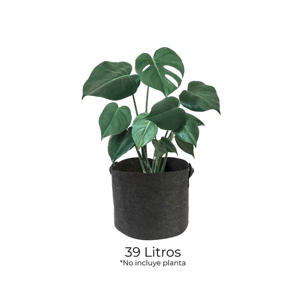 Kit x10 Macetero Geotextil 39L