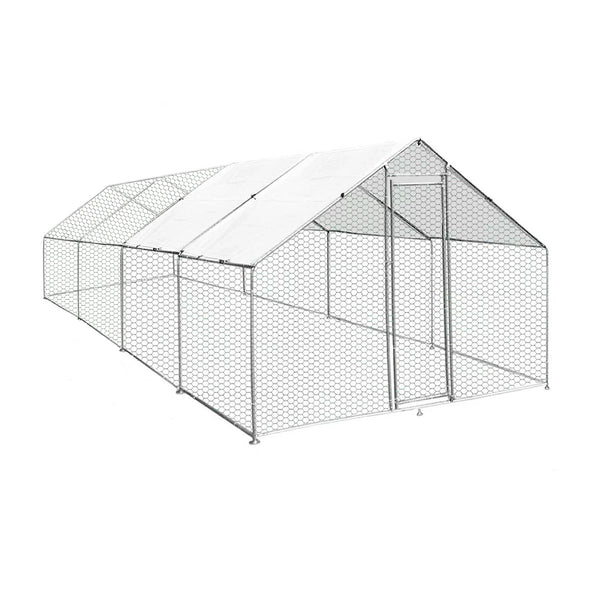 Gallinero Acero Galvanizado 3x8x1.95m (24m2)