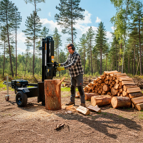 Partidor de Leña Hidráulico 15hp 40 Toneladas – Eisen
