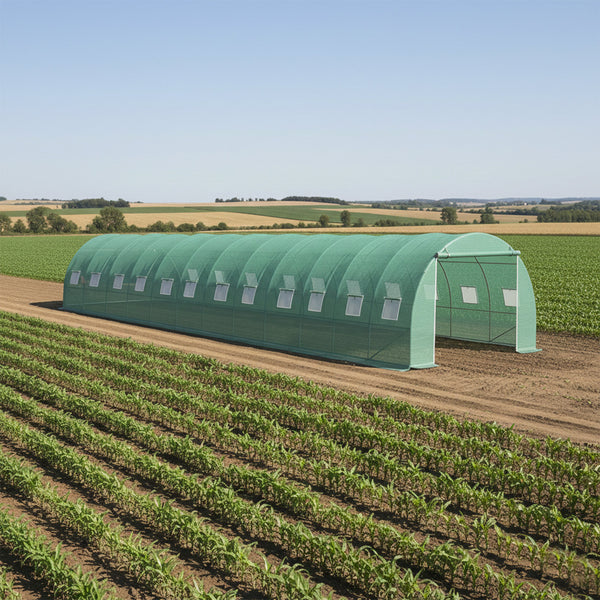 Invernadero Túnel Armable 12x4x2.5m (48m²)