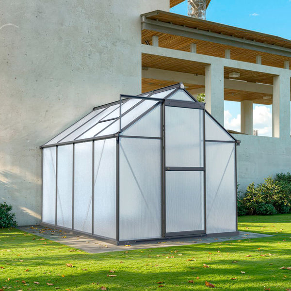 Invernadero Policarbonato 6x8ft (245 x 183 x 190 cm)