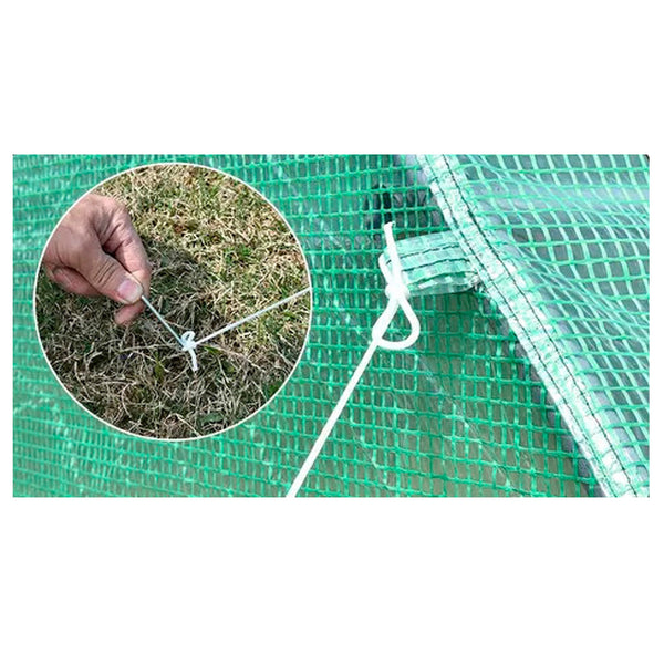 Invernadero Túnel Armable 12x4x2.5m (48m²)