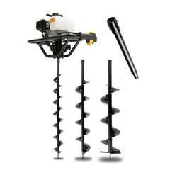 Barreno Ahoyador 72cc + Broca de 10cm + 15cm + 20cm + Extensor 60cm | Eisen
