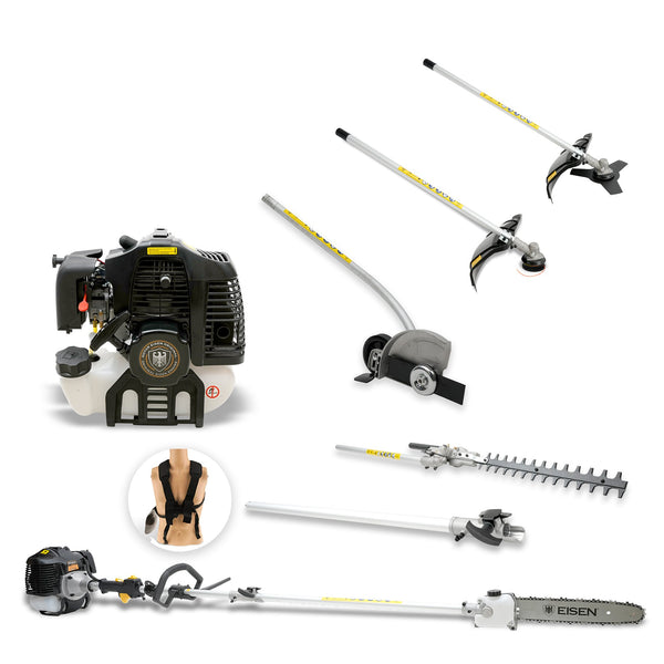 Preventa - 7 en 1 Máquina Multi-función 62cc - 3,4hp - Bordeador - Eisen