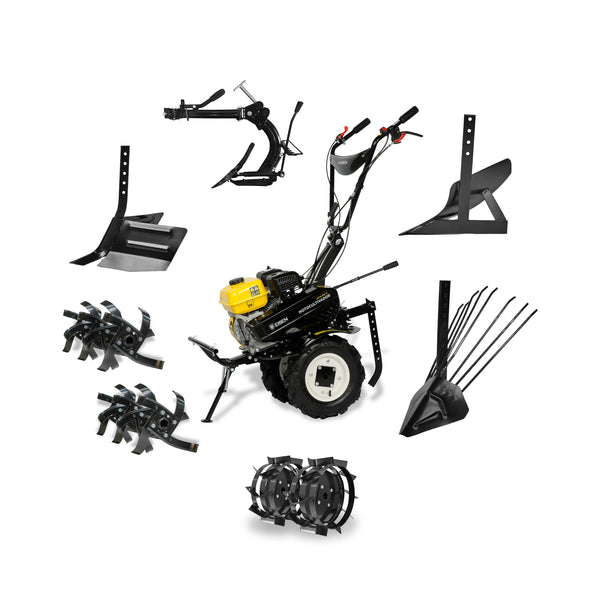 Kit 8 en 1 - Motocultivador Bencinero - Eisen
