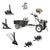 Kit 9 en 1 - Motocultivador Diesel 10hp - Eisen