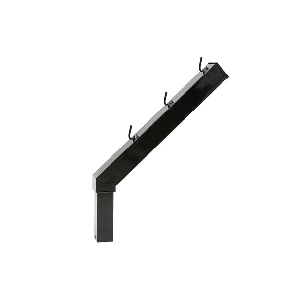 Reja Perimetral - Extensión Poste L (Concertina) (Negro)