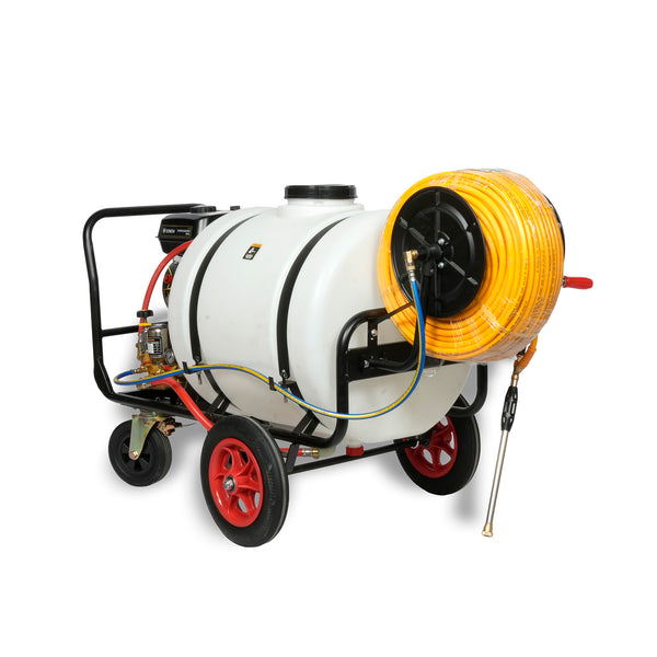 Fumigadora Alta Presión con Ruedas 6.5hp - Estanque 160L - Eisen