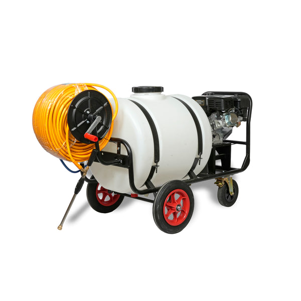 Fumigadora Alta Presión con Ruedas 6.5hp - Estanque 160L - Eisen