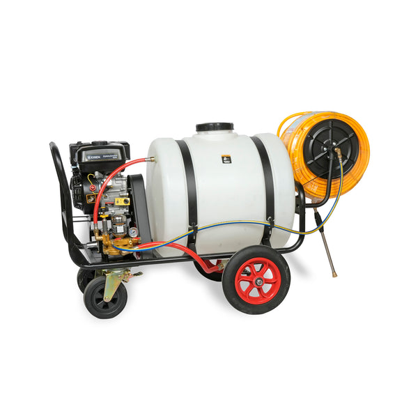Fumigadora Alta Presión con Ruedas 6.5hp - Estanque 160L - Eisen