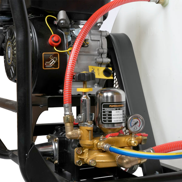 Fumigadora Alta Presión con Ruedas 6.5hp - Estanque 160L - Eisen