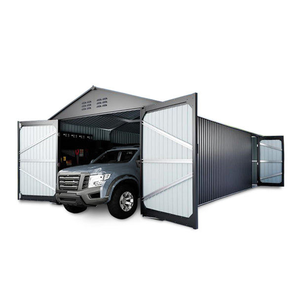 Bodega Jardín Multiuso - Garaje 10x20ft 300x602x232cm