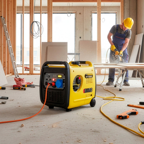 Generador Eléctrico Inverter Bencinero 5kW | EST-6250ie | Eisen