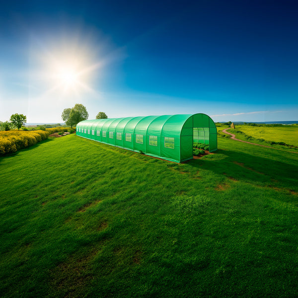 Invernadero Túnel Armable 15x4x2.5m (60m²)