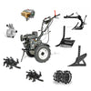 Kit 8 en 1 - Motocultivador Diesel 10hp