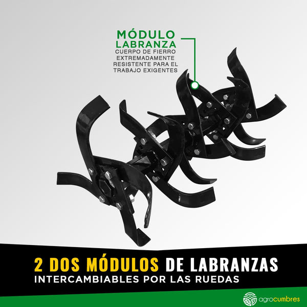 Kit 10 en 1 - Motocultivador Diesel 10hp