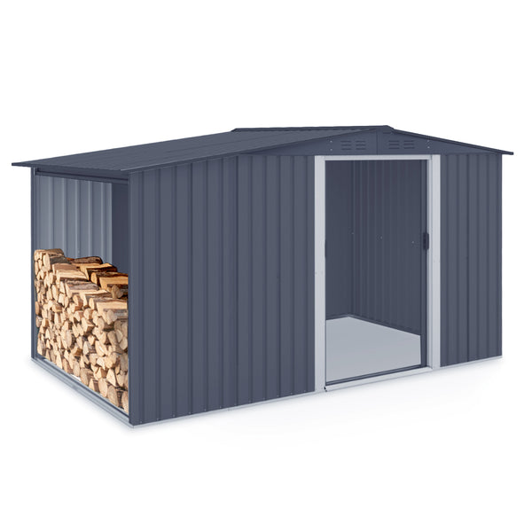 Bodega de Jardín Multiuso 2 en 1 – 10x8ft (377 x 248 x 214 cm)