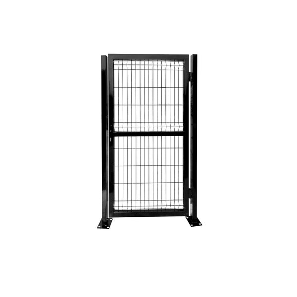 Puerta Simple para Reja Perimetral 183x100cm (Negro)
