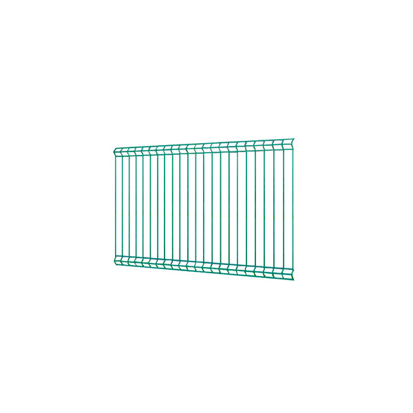 Kit Reja Perimetral Piscina – Panel 3D 115x192cm + Poste (Verde)
