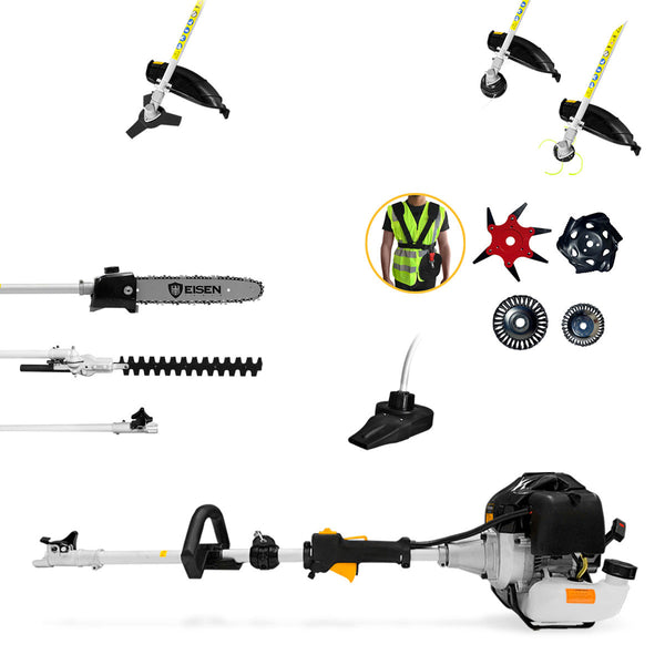 Preventa - 12 en 1 Multi-función 62cc - 3.4hp - Soplador - Eisen