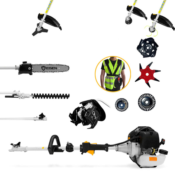Preventa - 12 en 1 Máquina Multi-función 62cc - 3,4hp - Cultivador - Eisen