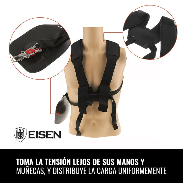 Arnés Doble Profesional para Desbrozadora