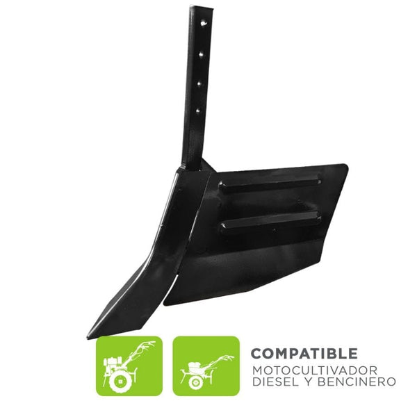 Accesorio - Arado Surcador Ajustable - Para Motocultivador