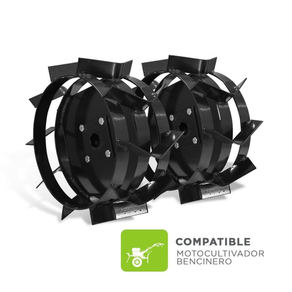 Accesorio – Set de Ruedas de Tracción – Motocultivador Bencinero
