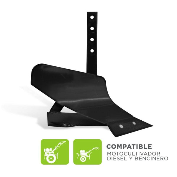 Accesorio - Arado de Vertedera - Para Motocultivador