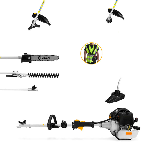 7 en 1 Máquina Multi-función 62cc - 3,4hp - Soplador - Eisen