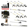 12 en 1 Multi-función 62cc - 3.4hp - Vareador - Eisen
