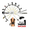 Kit 14 en 1 Multi-función 62cc - 3.4hp - Soplador - Eisen