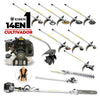 Kit 14 en 1 Máquina Multi-función 62cc - 3,4hp - Cultivador - Eisen