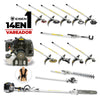 Kit 14 en 1 Máquina Multi-función 62cc - 3,4hp - Vareador - Eisen