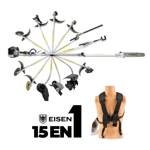 Kit 15 en 1 Máquina Multi-función 62cc - 3,4hp - Eisen