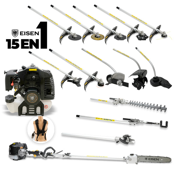 Kit 15 en 1 Máquina Multi-función 62cc - 3,4hp - Eisen