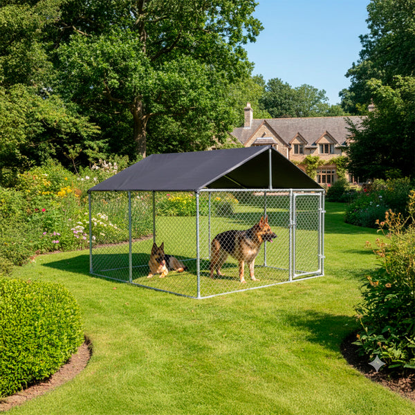 Canil Modular para Perros 4x4x1.8m (16m2)