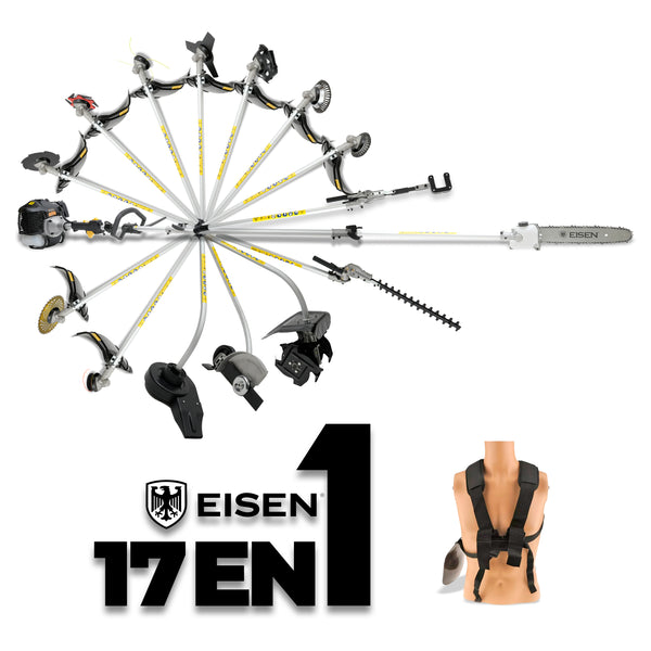 Kit 17 en 1 Máquina Multi-función 62cc - 3,4hp - Eisen