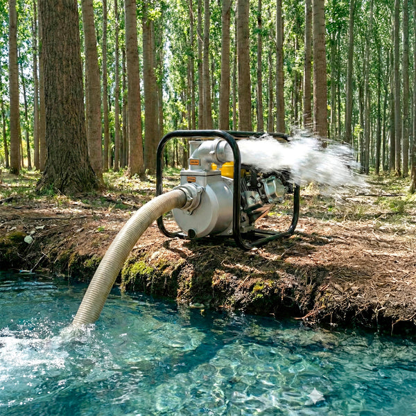 Motobomba Bencinera de Agua 3x3 - 6.5hp 1000L/min - Eisen