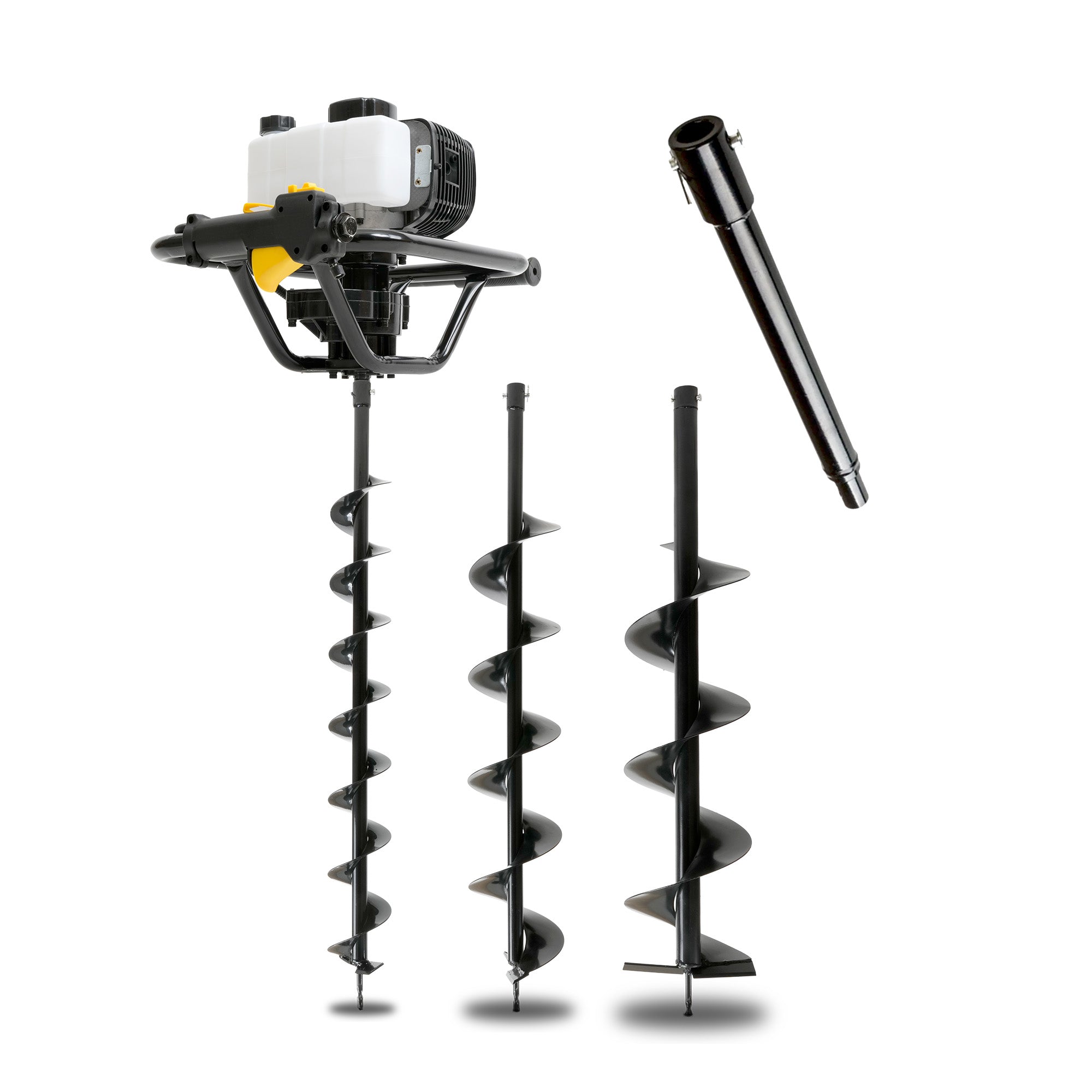 Kit Barreno Ahoyador 62cc + Brocas 10cm, 15cm y 20cm + Extensor | Eisen