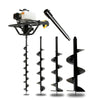 Barreno Ahoyador 72cc + Broca de 10cm + 15cm + 20cm + 30cm + Extensor | Eisen