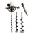 Barreno Ahoyador 72cc + Broca de 10cm + 15cm + 20cm + Extensor 60cm | Eisen