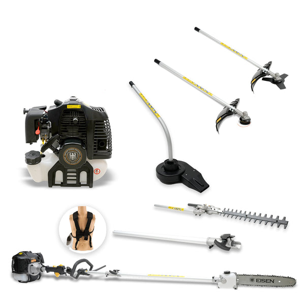 7 en 1 Máquina Multi-función 62cc - 3,4hp - Soplador - Eisen