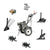 Kit 8 en 1 - Motocultivador Diesel 10hp - Eisen