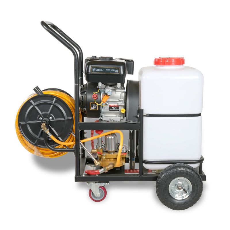 Fumigadora Alta Presión con Ruedas  580PSI  Estanque 60L - Eisen