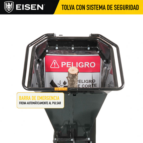 Chipeadora Profesional 15Hp 3.5'' | Eisen