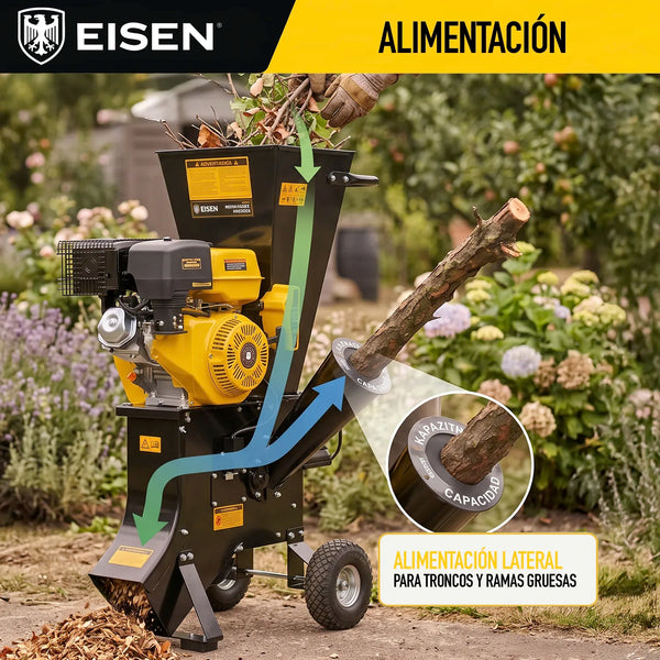 Chipeadora Portátil 15Hp 4'' | Eisen